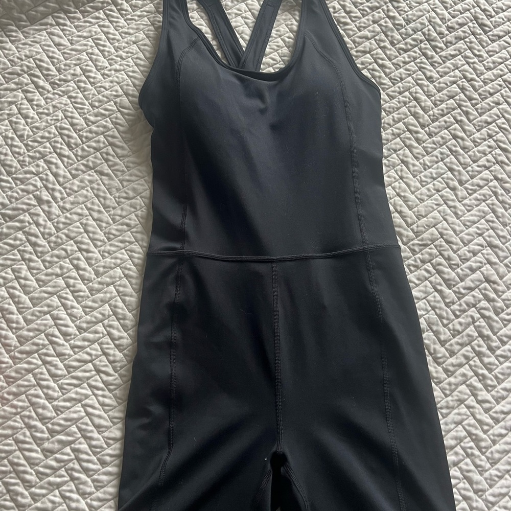 Under Armour Black Meridian Shorts Bodysuit